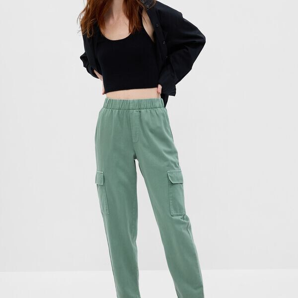 Спортивные брюки из твила cargo Gap, зеленый
Спортивные брюки из твила cargo Gap, зеленый