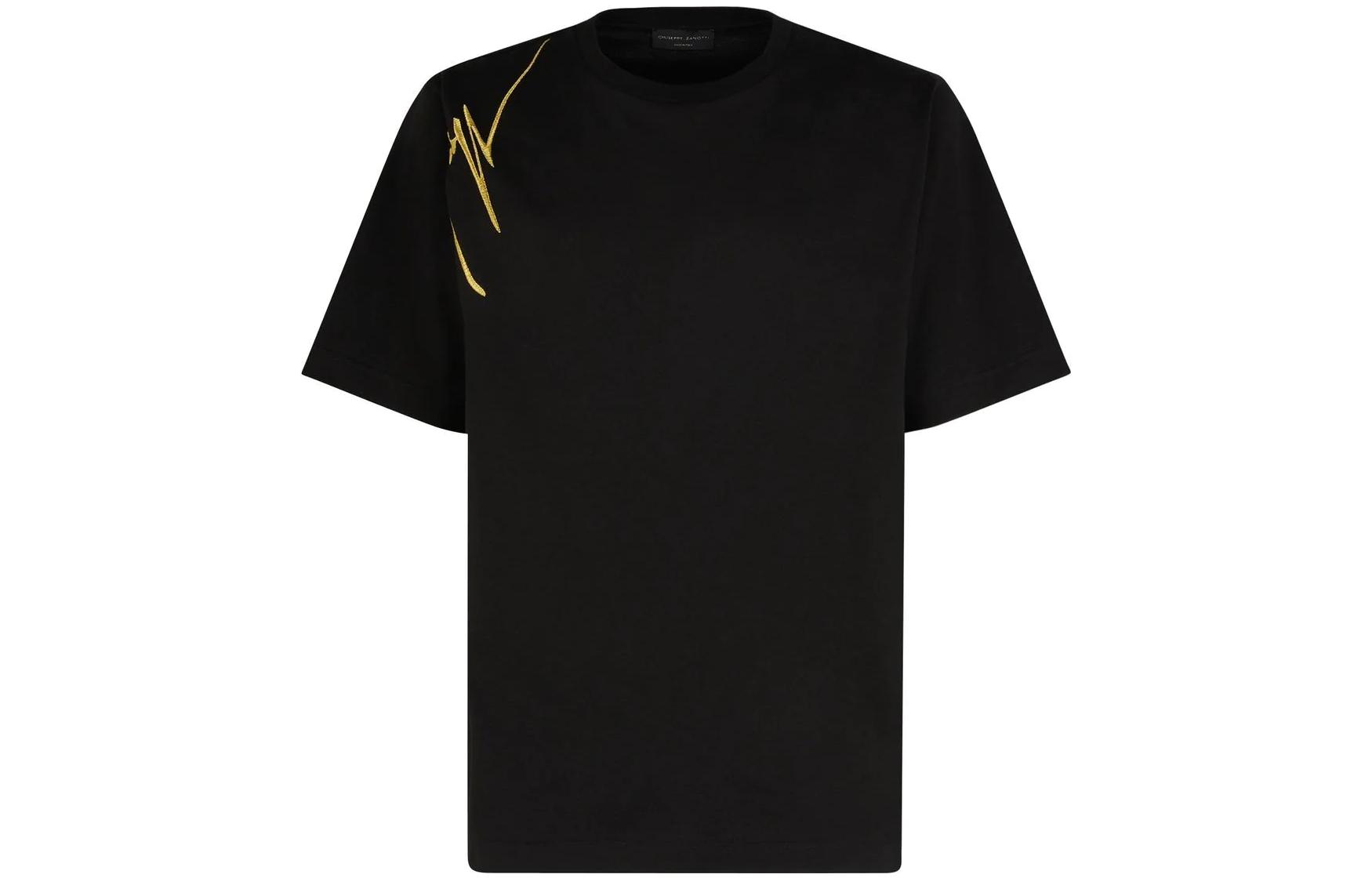 Футболка из хлопка с вышитым логотипом Giuseppe Zanotti, черный
Футболка из хлопка с вышитым логотипом Giuseppe Zanotti, черный