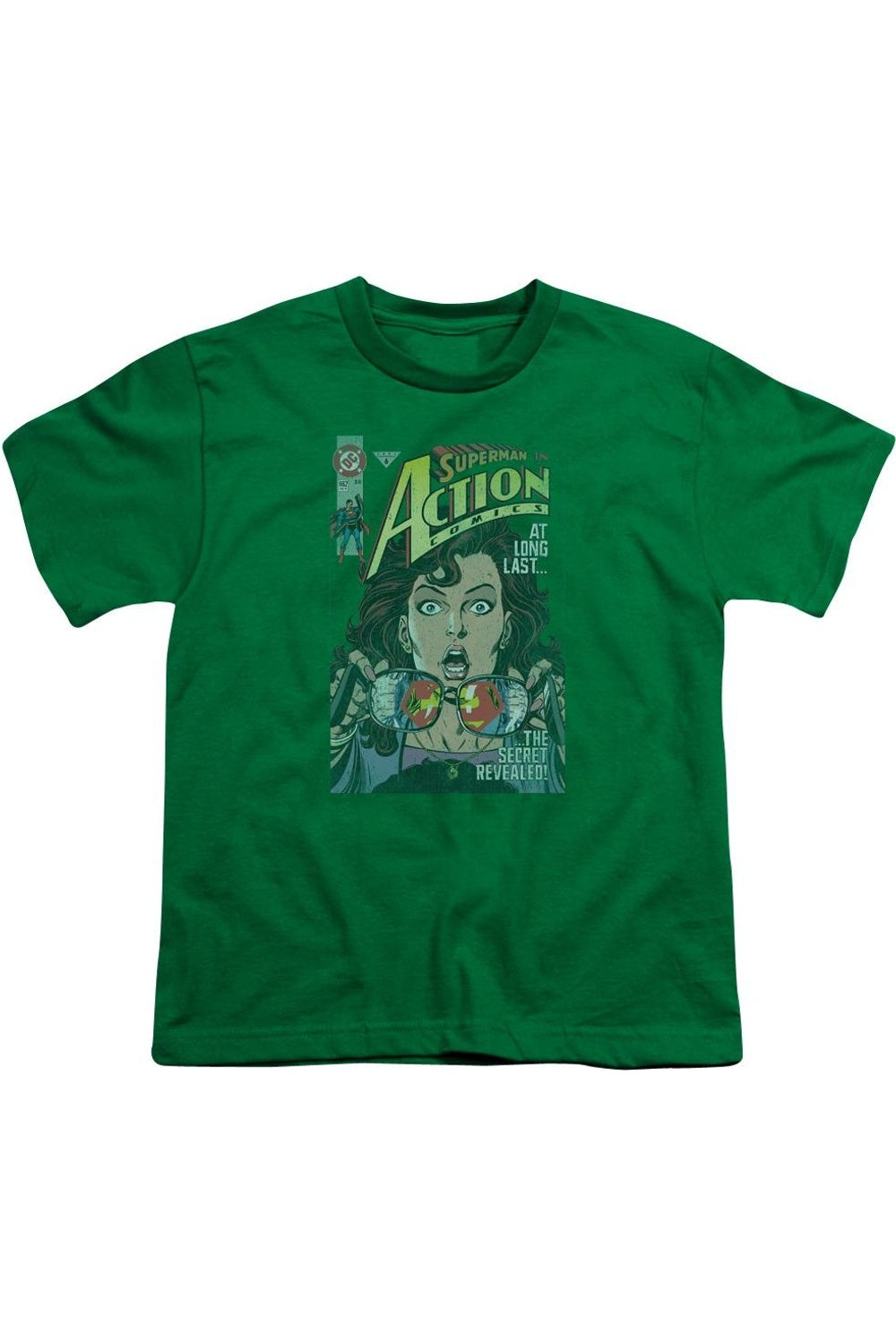 Футболка с секретом Супермена для детей с коротким рукавом Gildan, зеленый
Футболка с секретом Супермена для детей с коротким рукавом Gildan, зеленый