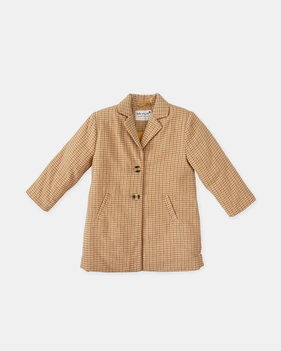 Детское фланелевое пальто в клетку цвета корицы Tutto Piccolo
Детское фланелевое пальто в клетку цвета корицы Tutto Piccolo