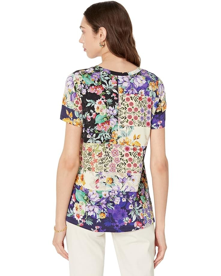 Футболка Johnny Was Sky Flower Favorite Short Sleeve V-Neck Swing Tee, мульти
Футболка Johnny Was Sky Flower Favorite Short Sleeve V-Neck Swing Tee, мульти