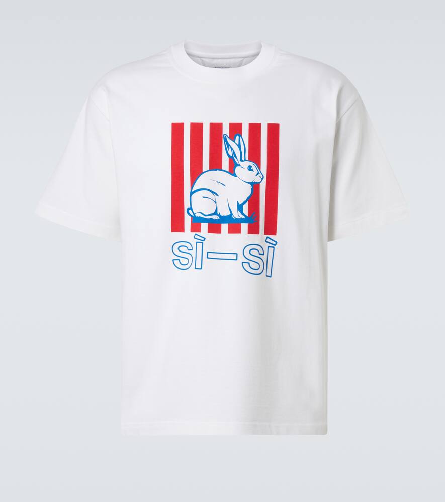 Футболка из хлопкового джерси с принтом Bottega Veneta, White
Футболка из хлопкового джерси с принтом Bottega Veneta, White