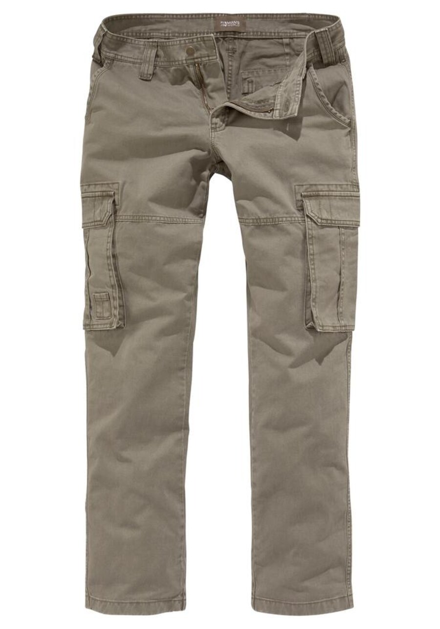 Брюки-карго Man's World Loose fit Cargo Pants, оливковый 
Брюки-карго Man's World Loose fit Cargo Pants, оливковый