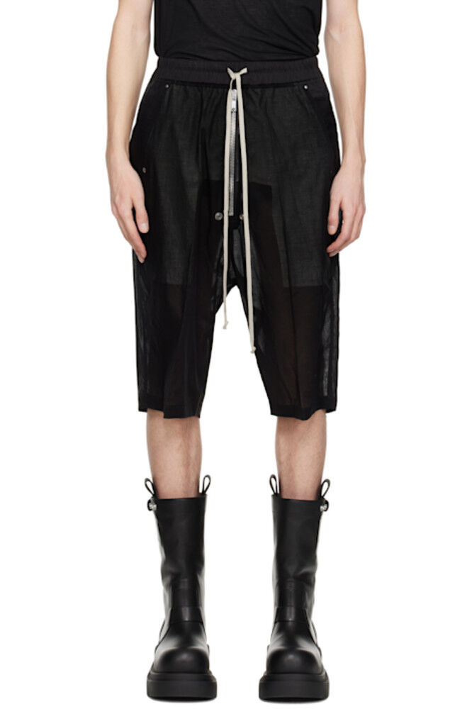 Черные шорты Hollywood Bela Pods Rick Owens
Черные шорты Hollywood Bela Pods Rick Owens