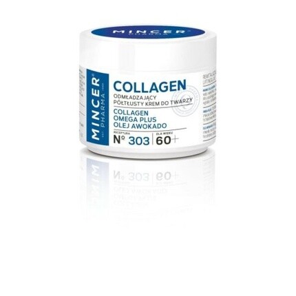 Elfa Pharm Mincer Pharma Collagen 60+ Омолаживающий полужирный крем № 303 50 мл
Elfa Pharm Mincer Pharma Collagen 60+ Омолаживающий полужирный крем № 303 50 мл