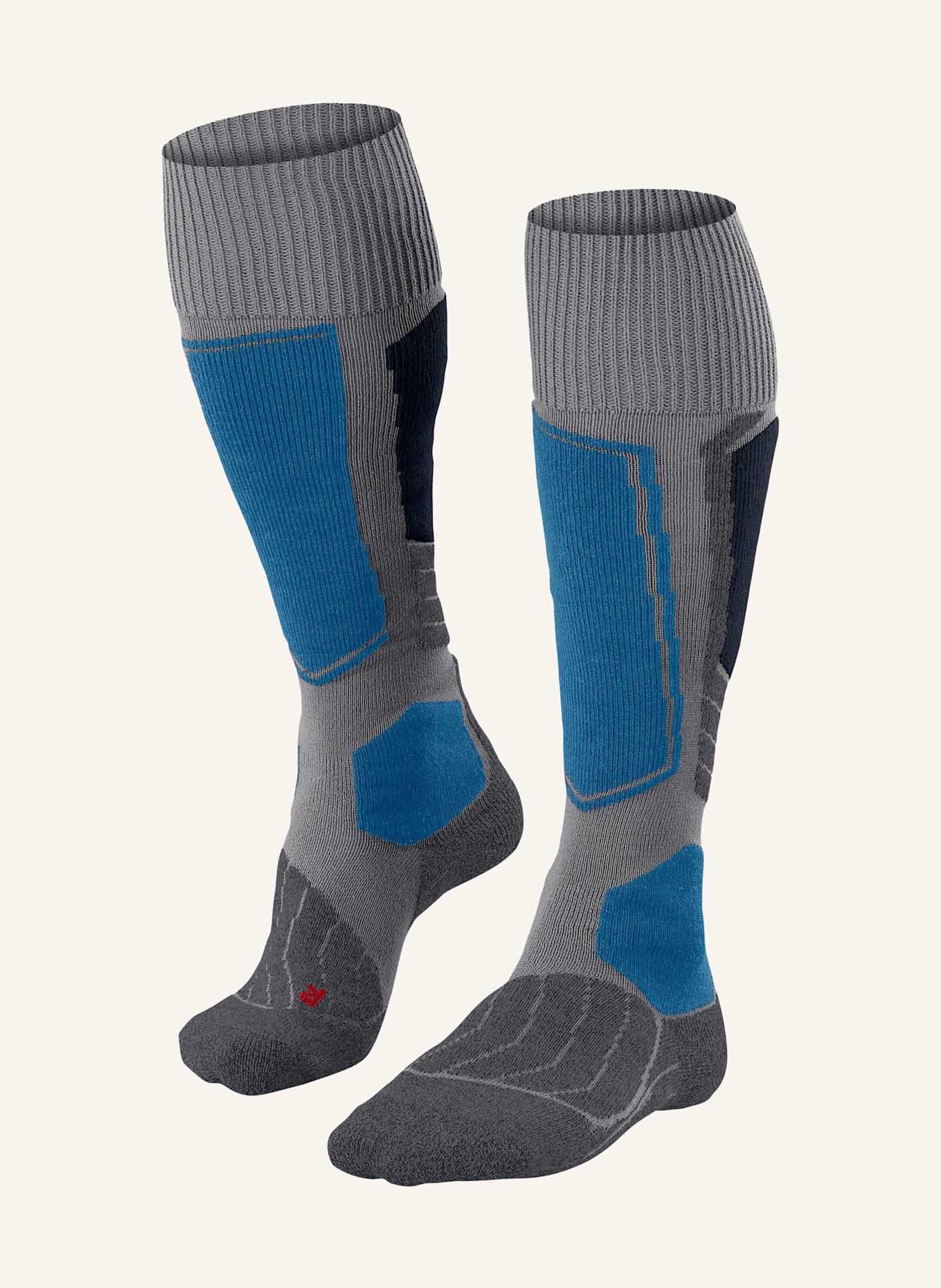 Лыжные носки sk1 Falke, серый 
Лыжные носки sk1 Falke, серый