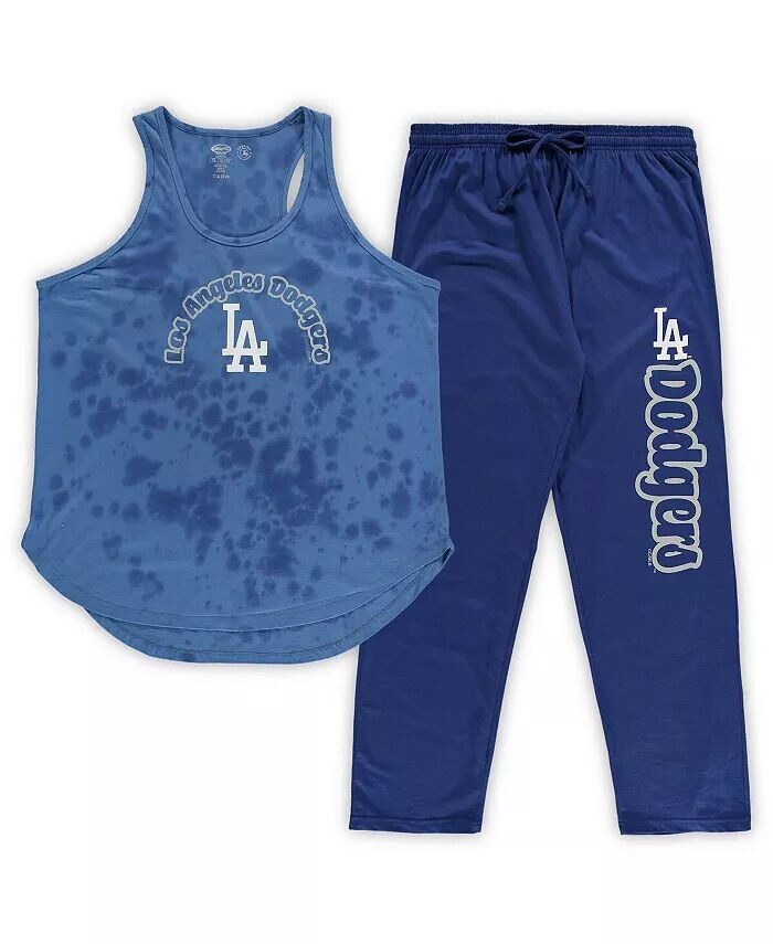 Женский комплект для сна из трикотажной майки и брюк Royal Los Angeles Dodgers больших размеров Concepts Sport
Женский комплект для сна из трикотажной майки и брюк Royal Los Angeles Dodgers больших размеров Concepts Sport