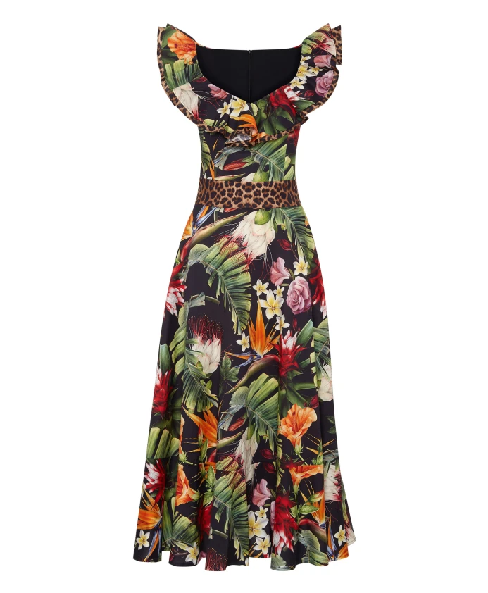 Длинное платье с цветами Philipp Plein, мультиколор
Длинное платье с цветами Philipp Plein, мультиколор