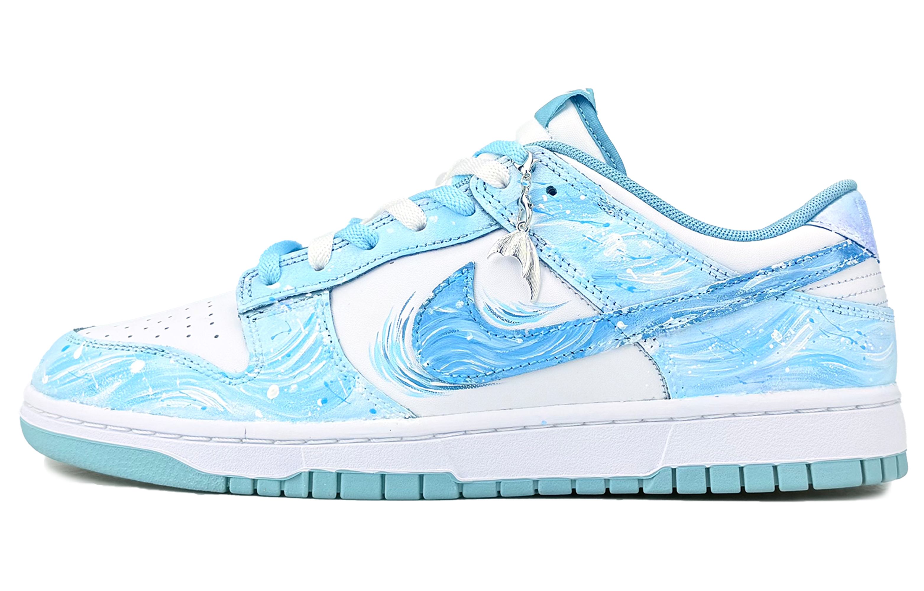 Nike Кроссовки для скейтбординга Dunk, износостойкие, низкие, мужские, белые, синие
Nike Кроссовки для скейтбординга Dunk, износостойкие, низкие, мужские, белые, синие