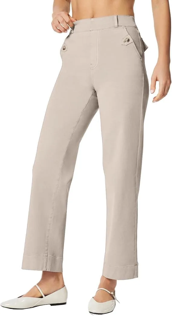 Женские брюки чинос с высокой талией и прямым кроем QARMAX
Женские брюки чинос с высокой талией и прямым кроем QARMAX