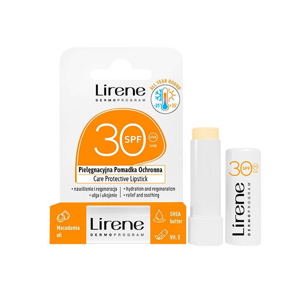 Защитный бальзам для губ LIRENE Spf 30 Lipstick
Защитный бальзам для губ LIRENE Spf 30 Lipstick