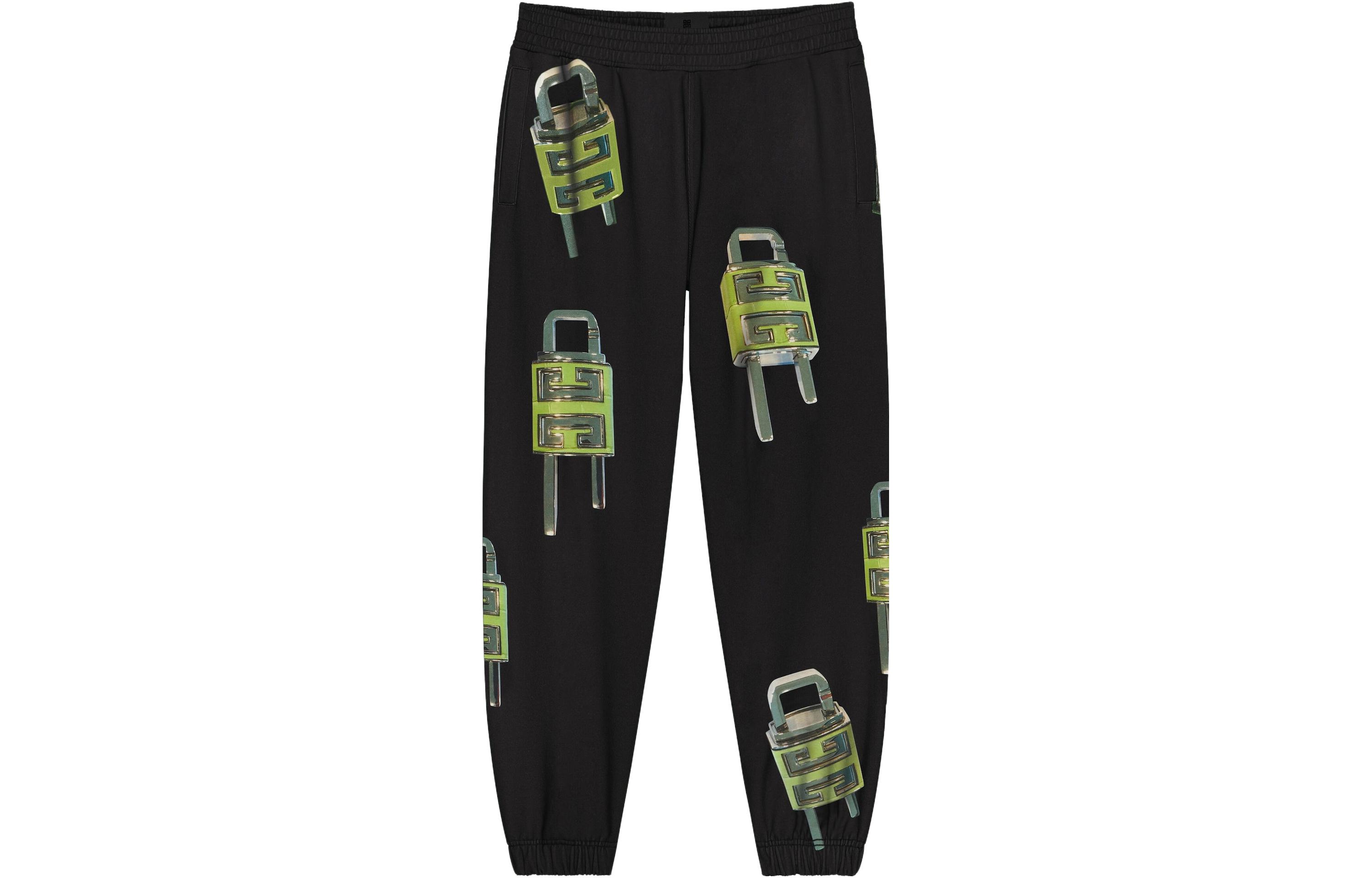 Закрытые спортивные брюки Givenchy с 4G-замком, черные
Закрытые спортивные брюки Givenchy с 4G-замком, черные