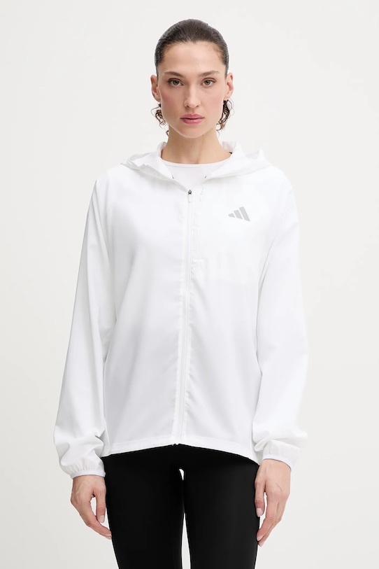 Куртка для бега run essentials Adidas Performance, белый
Куртка для бега run essentials Adidas Performance, белый