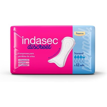 Indasec Discreet Normal 12 единиц
Indasec Discreet Normal 12 единиц