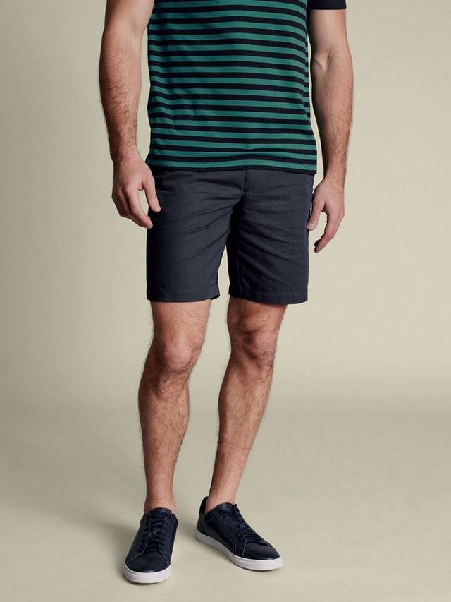 Шорты Regular Fit из смеси хлопка и льна Charles Tyrwhitt, Ink Blue
Шорты Regular Fit из смеси хлопка и льна Charles Tyrwhitt, Ink Blue