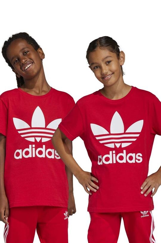 Хлопковая футболка adidas Originals TREFOIL, красный
Хлопковая футболка adidas Originals TREFOIL, красный
