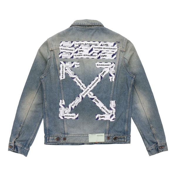 Куртка arrow denim jacket denim blue Off-White, синий
Куртка arrow denim jacket denim blue Off-White, синий