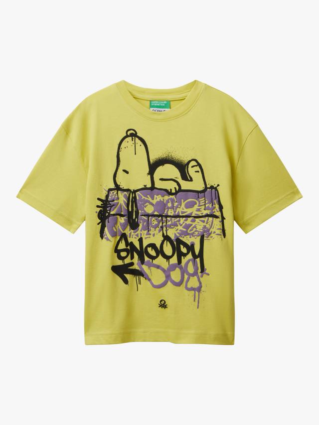 Детская хлопковая футболка с коротким рукавом и принтом Snoopy Benetton, Green
Детская хлопковая футболка с коротким рукавом и принтом Snoopy Benetton, Green