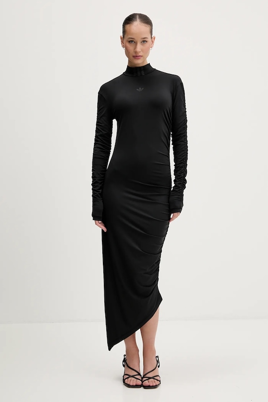 Платье с рюшами Adidas Originals, черный
Платье с рюшами Adidas Originals, черный
