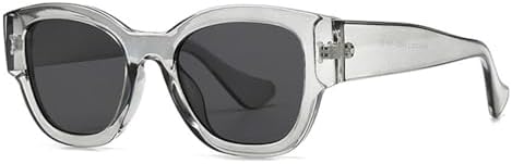 Ретро-солнцезащитные очки 2027 года для женщин с заклепками, градиентными линзами и защитой от УФ-излучения UV400, панк-солнцезащитные очки для мужчин MTZJH, Gray Gray
Ретро-солнцезащитные очки 2027 года для женщин с заклепками, градиентными линзами и защитой от УФ-излучения UV400, панк-солнцезащитные очки для мужчин MTZJH, Gray Gray