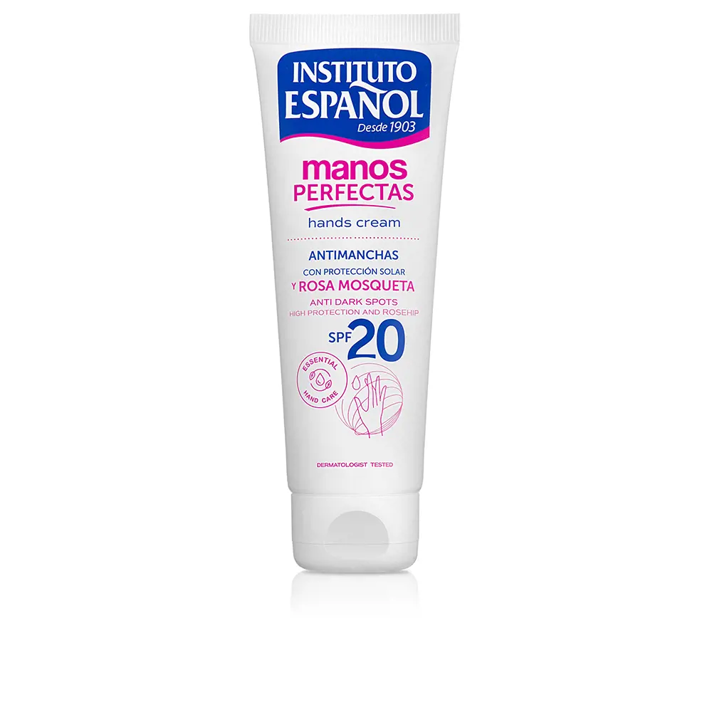 Крем для рук Manos perfectas antimanchas rosa mosqueta Instituto Español, 75 мл.
Крем для рук Manos perfectas antimanchas rosa mosqueta Instituto Español, 75 мл.