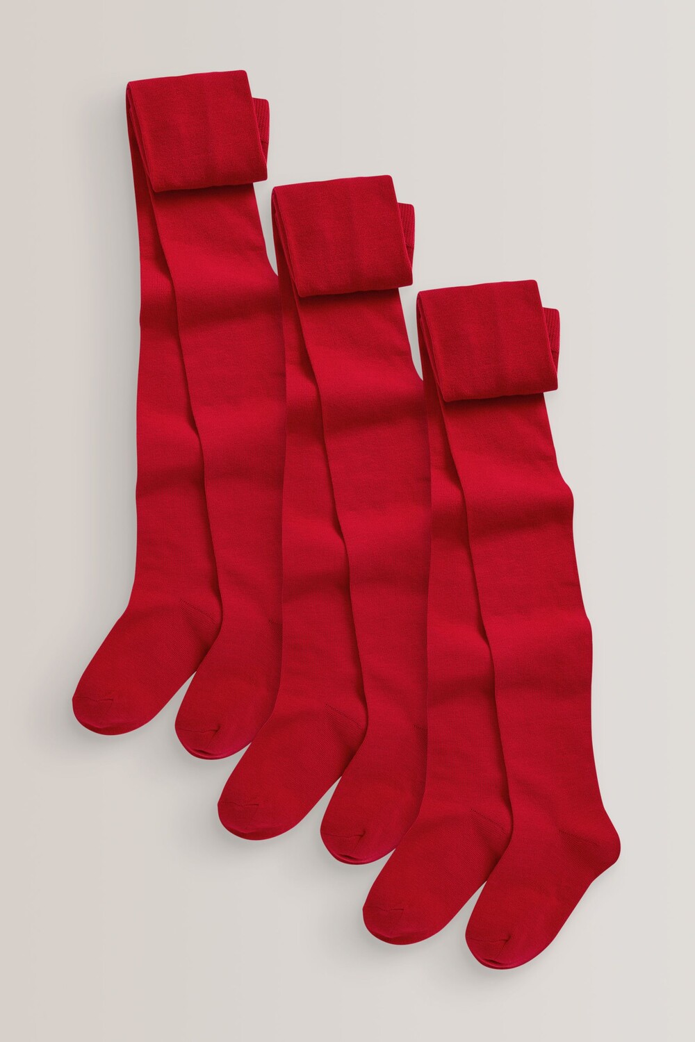 Комплект из 3 пар хлопковых колготок для школы Next, красный
Комплект из 3 пар хлопковых колготок для школы Next, красный