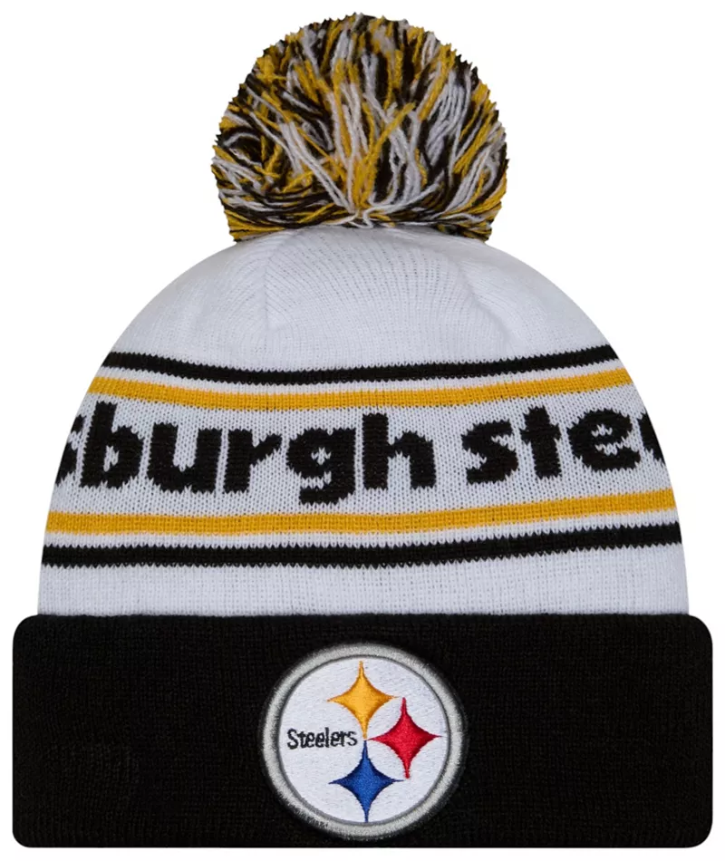 Мужская вязаная шапка New Era Pittsburgh Steelers Team Team цвета с полосками
Мужская вязаная шапка New Era Pittsburgh Steelers Team Team цвета с полосками
