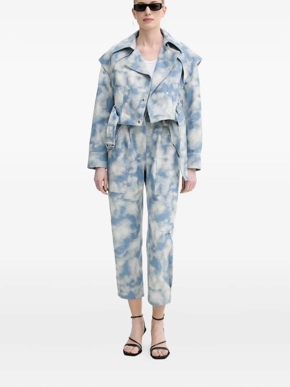 Джинсы с облачным принтом IRO, синий
Джинсы с облачным принтом IRO, синий