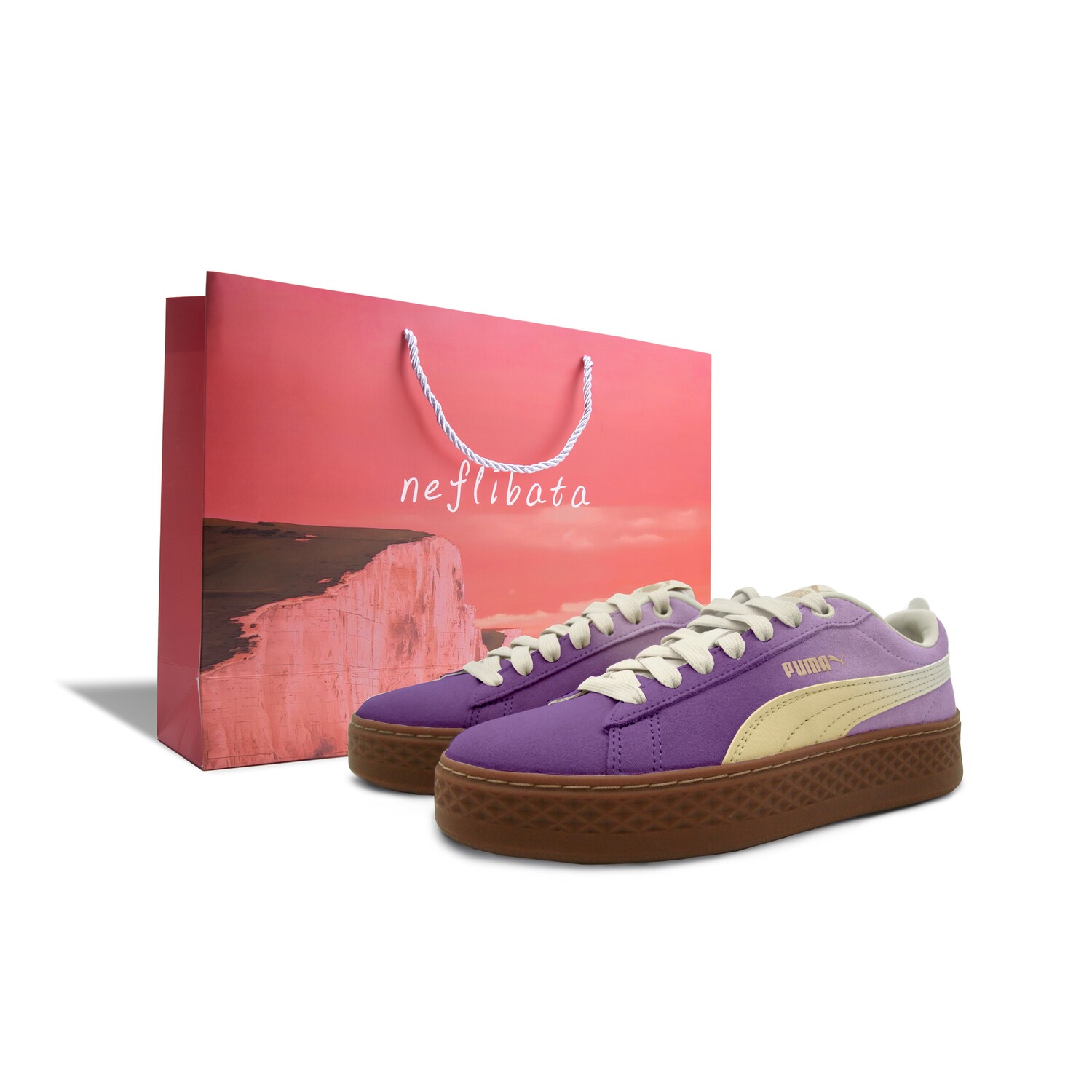 Кроссовки Puma Smash Platform Skateboarding Shoes Women's Low-top Pastel Yellow, фиолетовый
Кроссовки Puma Smash Platform Skateboarding Shoes Women's Low-top Pastel Yellow, фиолетовый