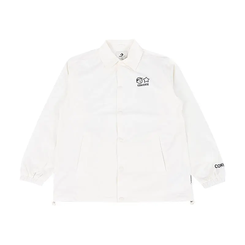 Converse Куртка унисекс белая, White 
Converse Куртка унисекс белая, White