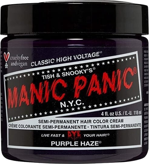Тоник для краски для волос, Purple Haze Manic Panic
Тоник для краски для волос, Purple Haze Manic Panic