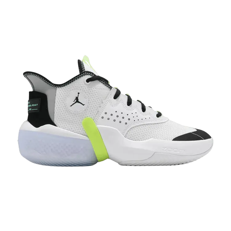 Кроссовки Jordan React Elevation 'White Green Glow', белый
Кроссовки Jordan React Elevation 'White Green Glow', белый