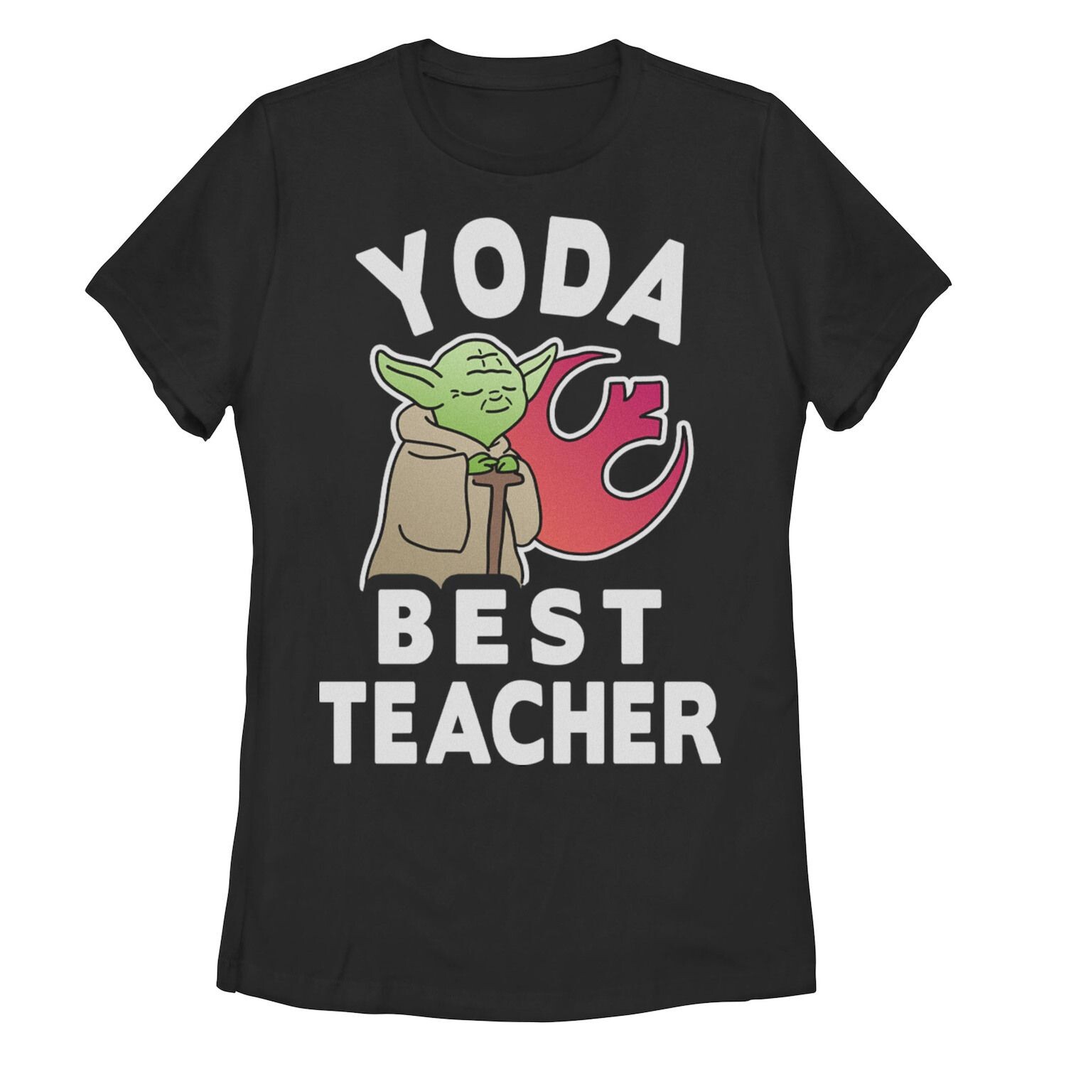 Детская футболка с логотипом Star Wars Yoda Best Teacher Rebel Licensed Character
Детская футболка с логотипом Star Wars Yoda Best Teacher Rebel Licensed Character