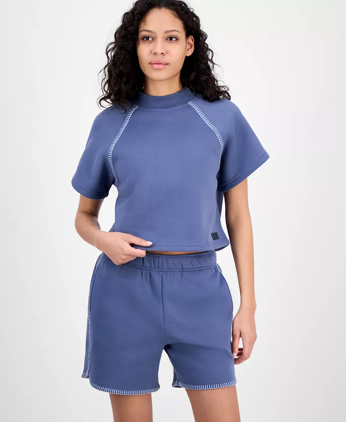 Женский короткий свитшот с круглым вырезом UGG®, синий
Женский короткий свитшот с круглым вырезом UGG®, синий