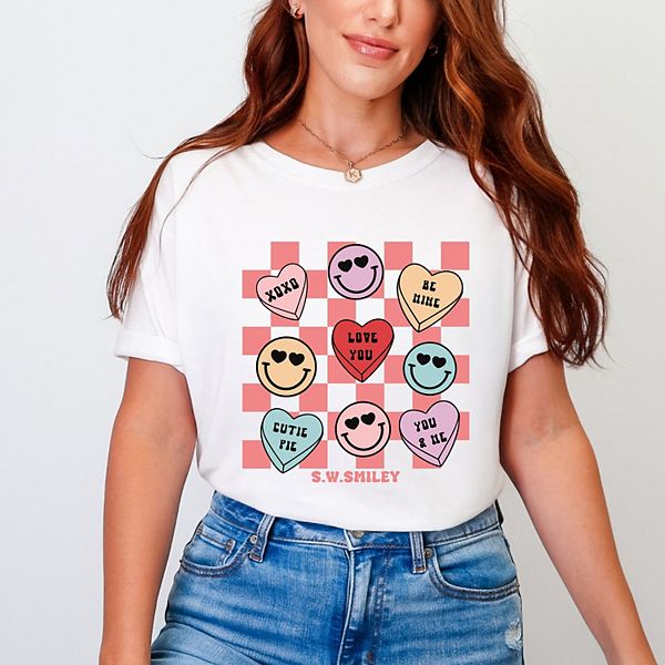SWSmiley candy heart smile solid - женская футболка с принтом Simply Sage Market, White, Белый, SWSmiley candy heart smile solid - женская футболка с принтом Simply Sage Market, White
SWSmiley candy heart smile solid - женская футболка с принтом Simply Sage Market, White, Белый, SWSmiley candy heart smile solid - женская футболка с принтом Simply Sage Market, White
