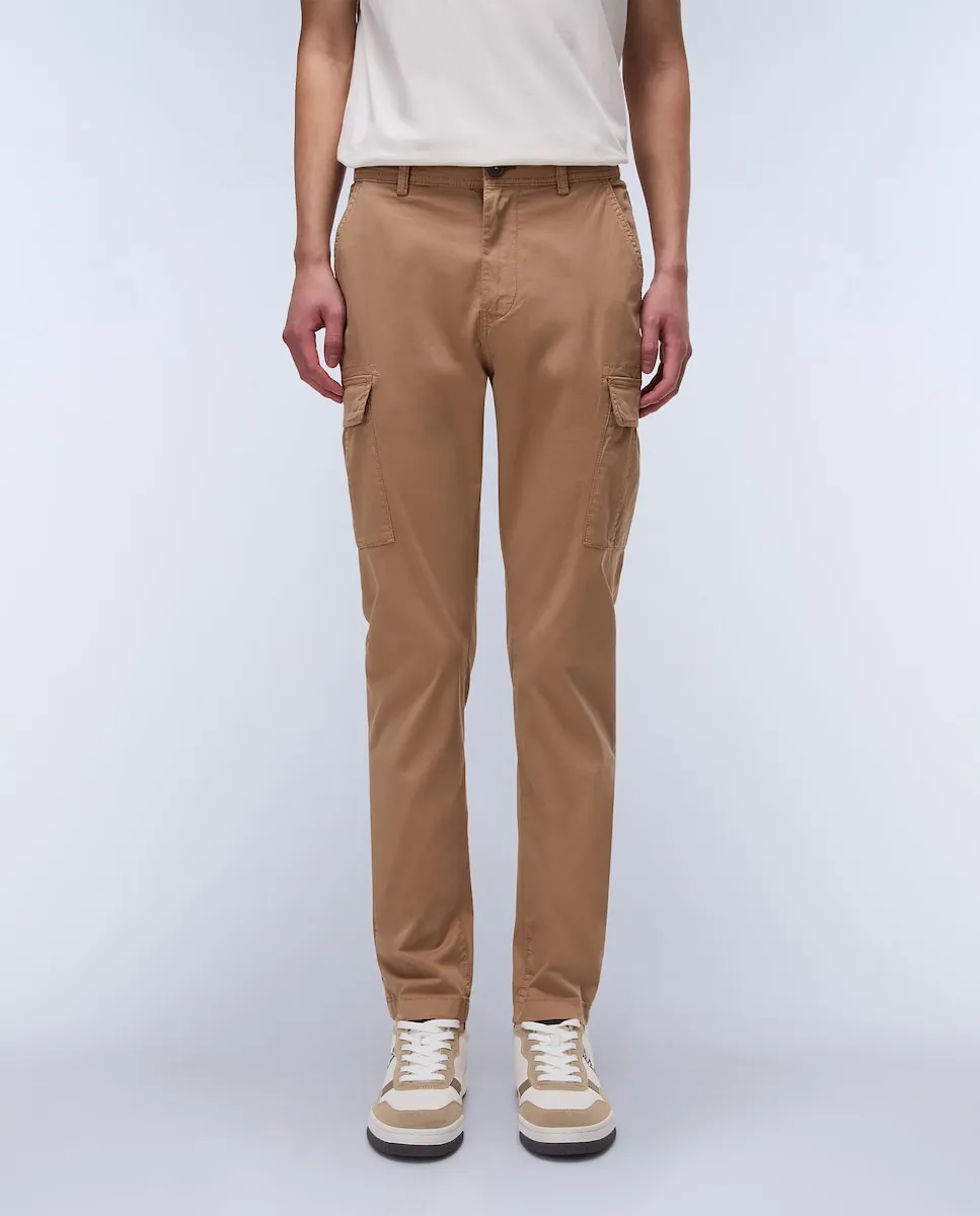 Мужские брюки-карго Yasuni, стандартный крой, бежевый Napapijri 
Мужские брюки-карго Yasuni, стандартный крой, бежевый Napapijri