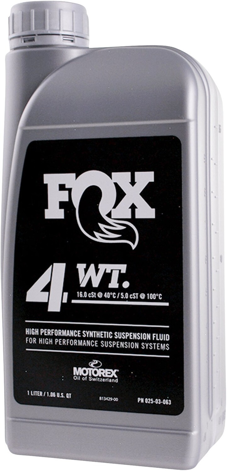 4 вес. Жидкость для подвески - 1 литр Fox
4 вес. Жидкость для подвески - 1 литр Fox