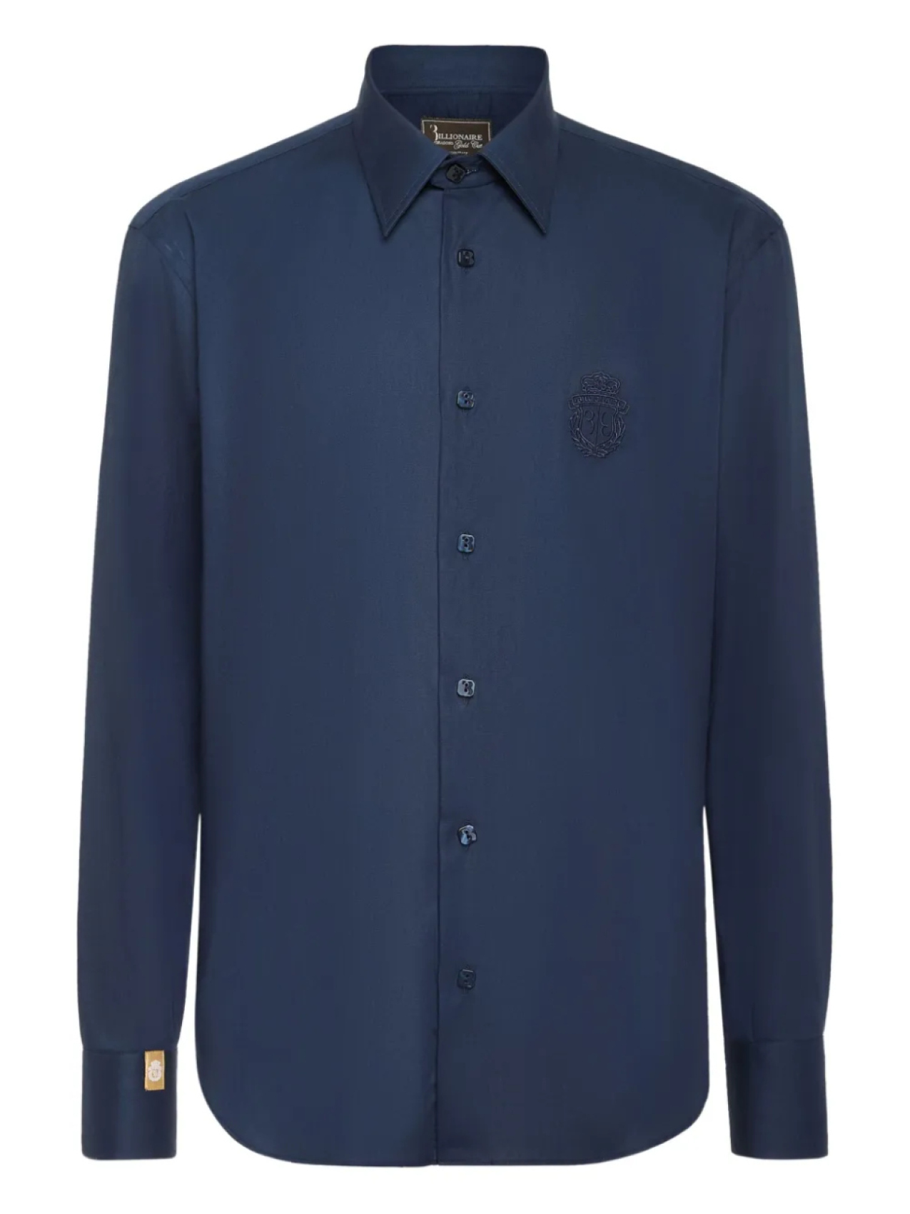 Футболка с нашивкой-логотипом Billionaire, синий
Футболка с нашивкой-логотипом Billionaire, синий