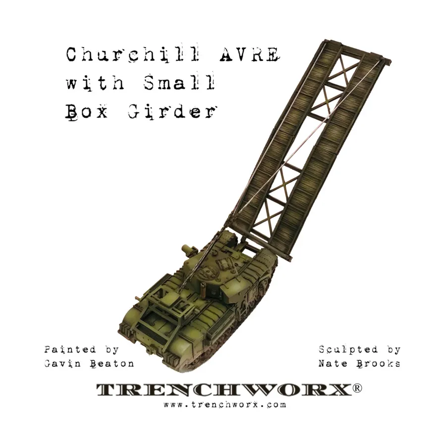 Черчилль AVRE с небольшой коробчатой балкой, WWII - Great Britain (28mm) (Trenchworx)
Черчилль AVRE с небольшой коробчатой балкой, WWII - Great Britain (28mm) (Trenchworx)