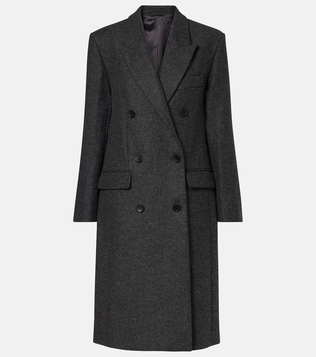 Двубортное пальто из девственной шерсти от Ирен Isabel Marant, Anthracite
Двубортное пальто из девственной шерсти от Ирен Isabel Marant, Anthracite