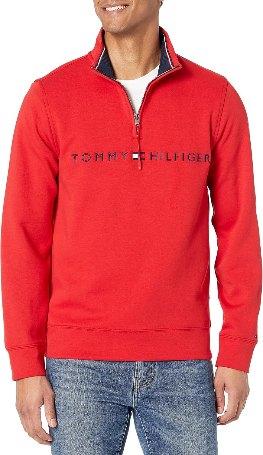 Tommy Hilfiger mens Adp Will Qz Mock, Tommy Haute Red
Tommy Hilfiger mens Adp Will Qz Mock, Tommy Haute Red