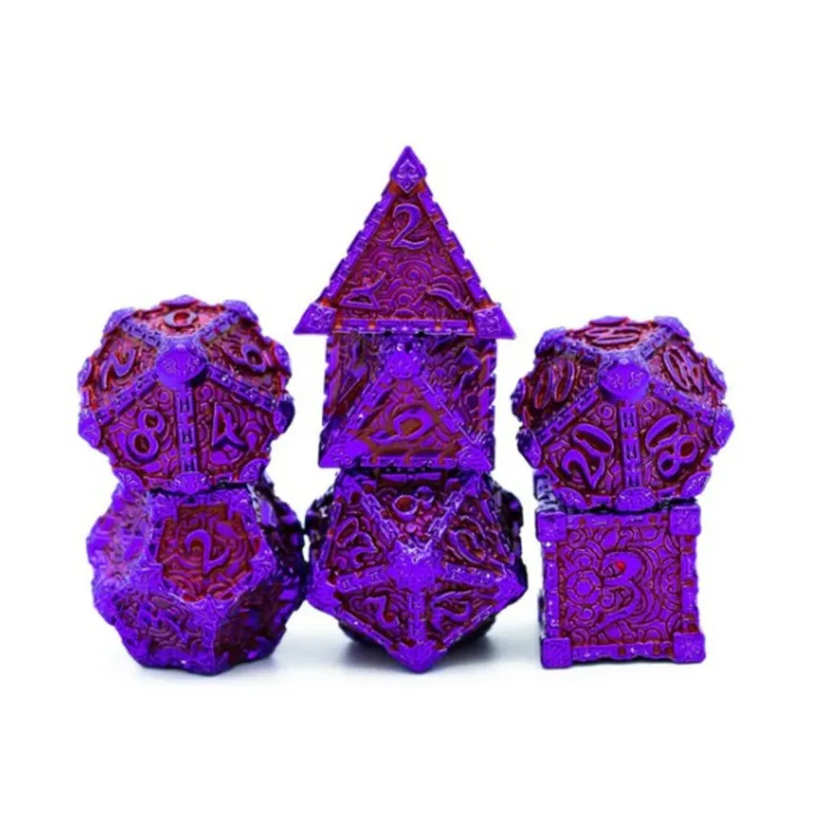 Поликомплект «Кинжал яда» — Mauveine (7), Dice Sets - Metal (Foam Brain Games)
Поликомплект «Кинжал яда» — Mauveine (7), Dice Sets - Metal (Foam Brain Games)