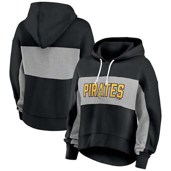 Женский брендовый черный худи Pittsburgh Pirates с принтом Fanatics
Женский брендовый черный худи Pittsburgh Pirates с принтом Fanatics