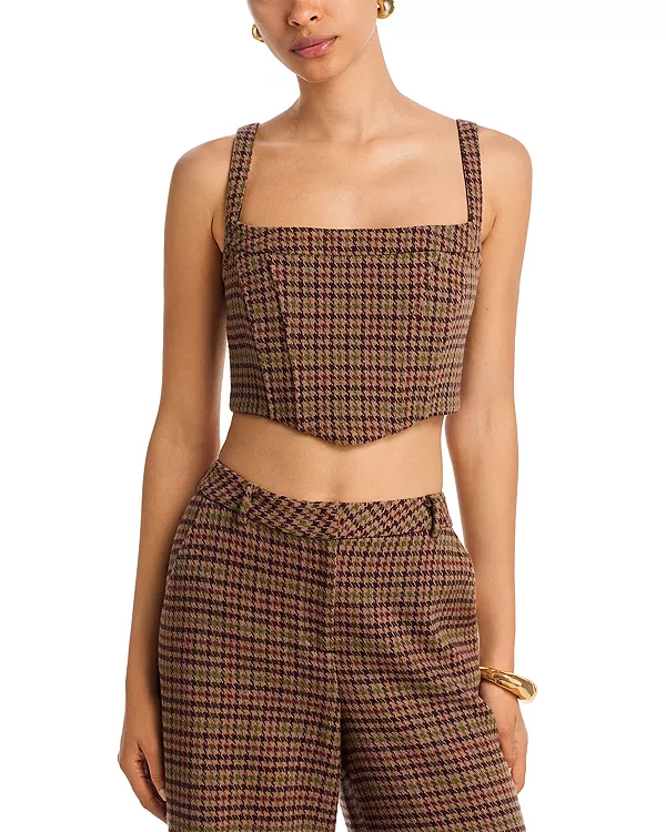 Корсетный топ Тиффани L'Agence, коричневый
Корсетный топ Тиффани L'Agence, коричневый