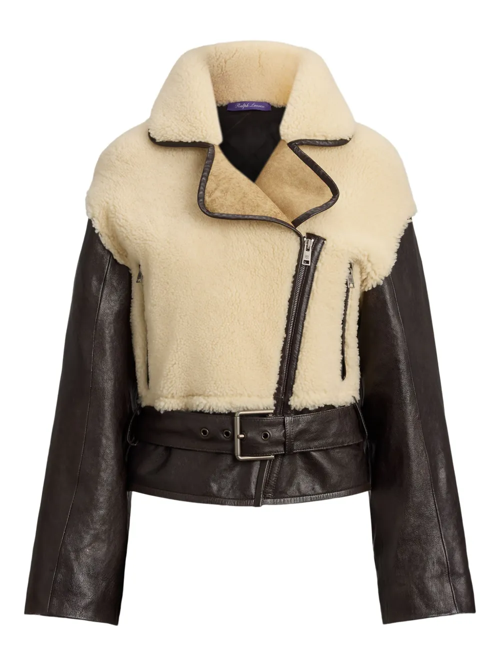 Куртка из овчины с поясом Ralph Lauren Collection, нейтральный
Куртка из овчины с поясом Ralph Lauren Collection, нейтральный