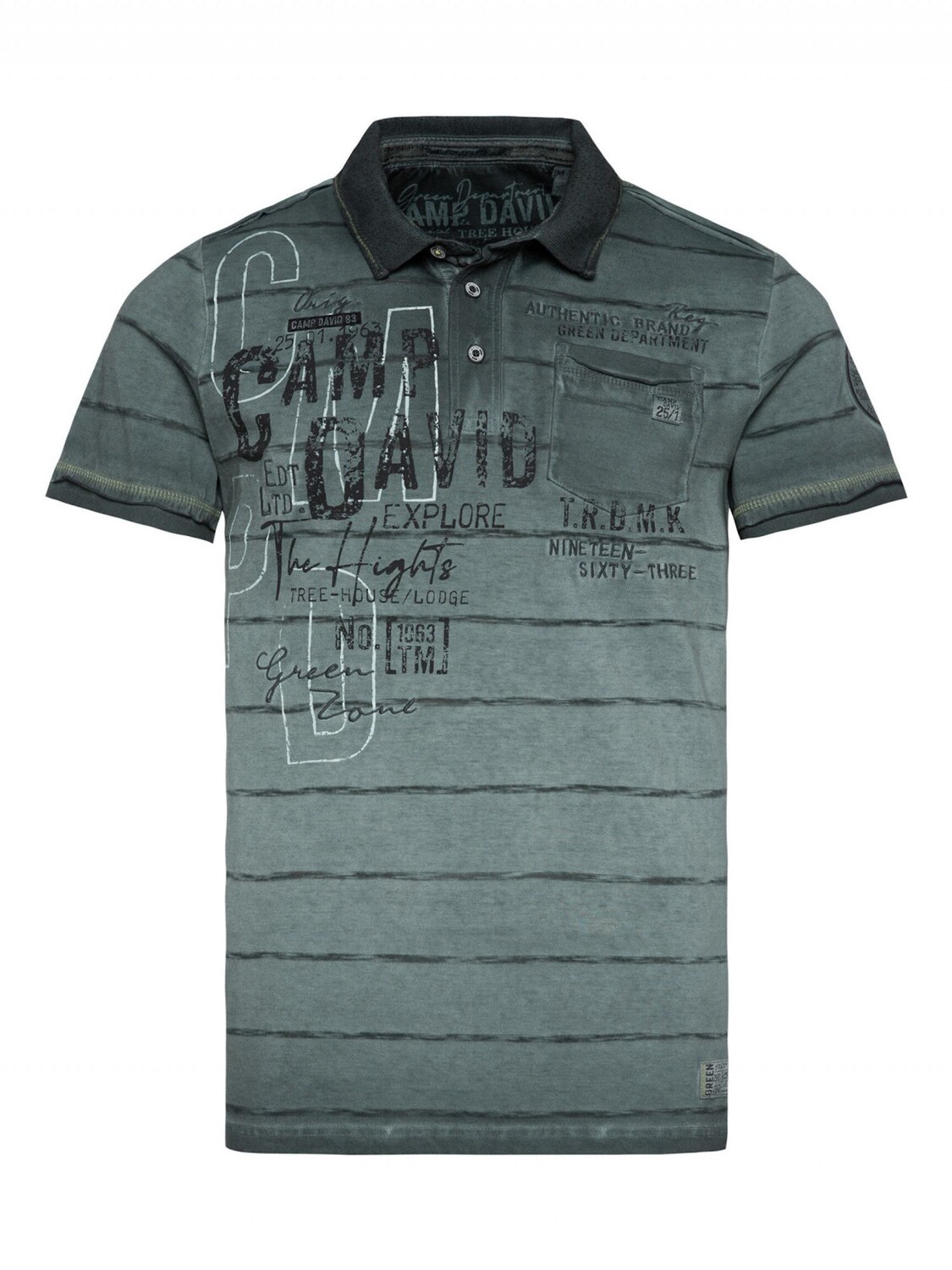 Рубашка поло Camp David, серый
Рубашка поло Camp David, серый