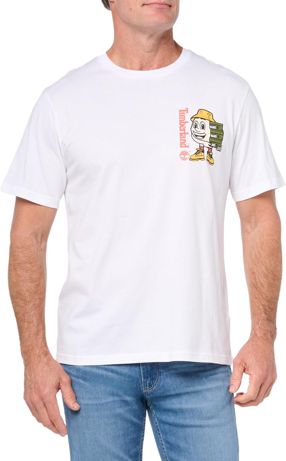 Мужская футболка Timberland с принтом Shoe Box, White
Мужская футболка Timberland с принтом Shoe Box, White