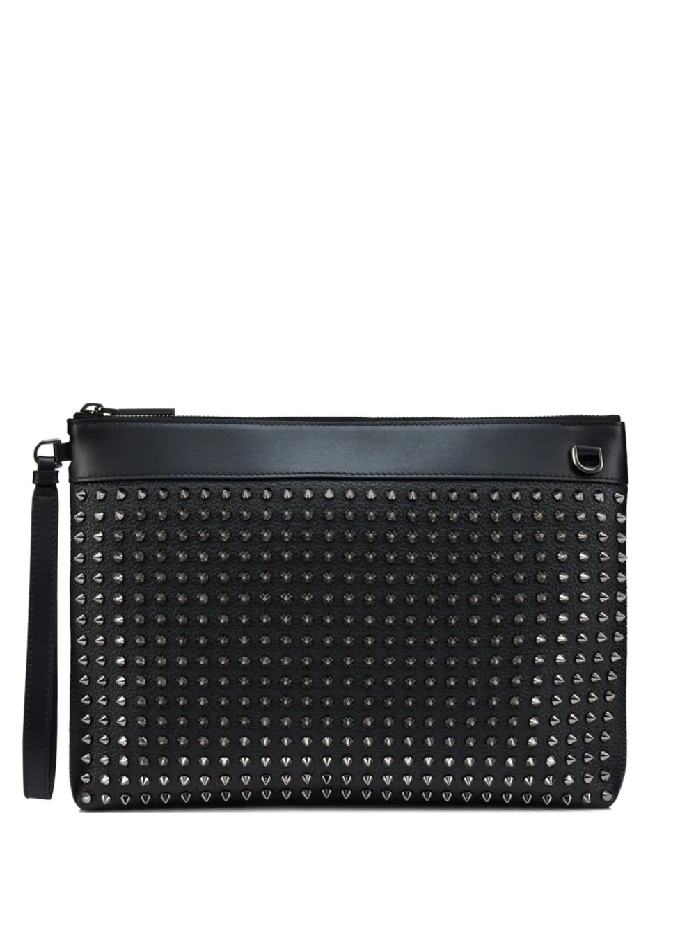 Клатч с заклёпками на молнии Christian Louboutin, черный
Клатч с заклёпками на молнии Christian Louboutin, черный