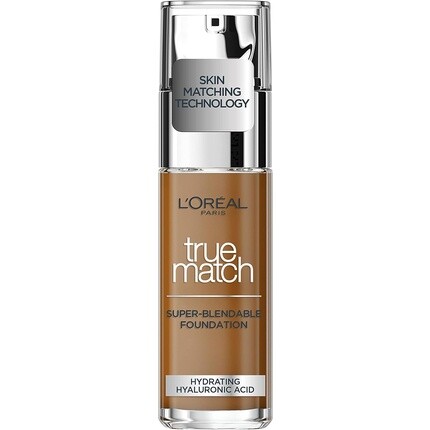 L'Oreal Paris True Match Жидкая тональная основа для ухода за кожей с гиалуроновой кислотой Spf 17 30 мл 8N Капучино, L'Oreal
L'Oreal Paris True Match Жидкая тональная основа для ухода за кожей с гиалуроновой кислотой Spf 17 30 мл 8N Капучино, L'Oreal