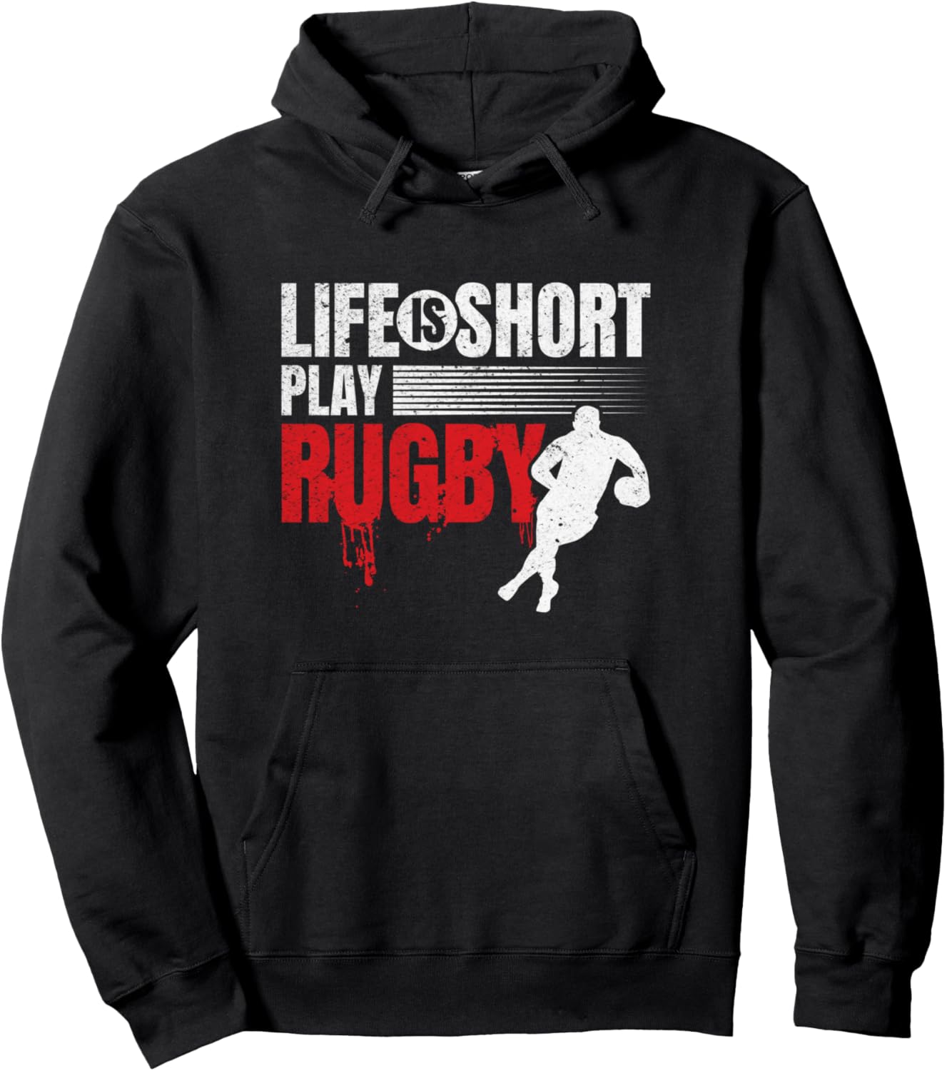 Регбист. Регбийный сезон. Жизнь коротка. Играйте в регби. Толстовка с капюшоном Rugby Season Rugby Game, черный
Регбист. Регбийный сезон. Жизнь коротка. Играйте в регби. Толстовка с капюшоном Rugby Season Rugby Game, черный